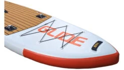 Glide Angler Inflatable Paddle Board -Scotty || Airhead || Astral Sales Store opplanet glide angler inflatable paddle board white brown red 11ft x 36in x 6in o2 angl av 9