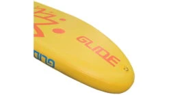 Glide Lotus Inflatable Paddle Board -Scotty || Airhead || Astral Sales Store opplanet glide lotus inflatable paddle board blue orange yellow 10ft x 35in x 6in o2 ltus av 2