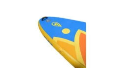 Glide Lotus Inflatable Paddle Board -Scotty || Airhead || Astral Sales Store opplanet glide lotus inflatable paddle board blue orange yellow 10ft x 35in x 6in o2 ltus av 4
