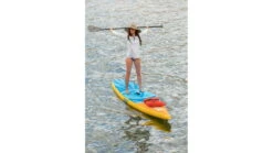 Glide Quest Inflatable Paddle Board 25 Glide Quest Inflatable Paddle Board -Scotty || Airhead || Astral Sales Store opplanet glide quest inflatable paddle board blue orange yellow 12ft 6inx 30in x 6in o2 qest av 9