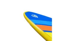 Glide Retro Inflatable Paddle Board 20 Glide Retro Inflatable Paddle Board -Scotty || Airhead || Astral Sales Store opplanet glide retro inflatable paddle board blue yellow 10ft 6 x 33in x 6in o2 ret bl av 1