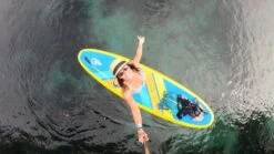 Glide Retro Inflatable Paddle Board 27 Glide Retro Inflatable Paddle Board -Scotty || Airhead || Astral Sales Store opplanet glide retro inflatable paddle board blue yellow 10ft 6 x 33in x 6in o2 ret bl av 4