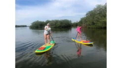 Glide Retro Inflatable Paddle Board 25 Glide Retro Inflatable Paddle Board -Scotty || Airhead || Astral Sales Store opplanet glide retro inflatable paddle board blue yellow 10ft 6 x 33in x 6in o2 ret bl av 5