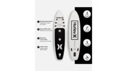 HURLEY One And Only Inflatable Paddle Board Set 12 HURLEY One And Only Inflatable Paddle Board Set -Scotty || Airhead || Astral Sales Store opplanet hurley one and only inflatable paddle board set 10ft 6in white black hur 007 av 2