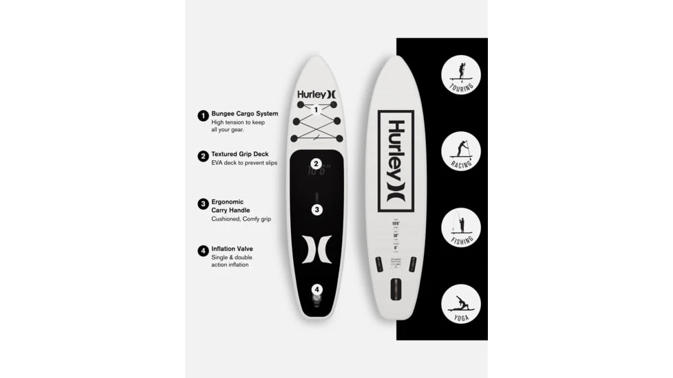 HURLEY One And Only Inflatable Paddle Board Set 7 HURLEY One And Only Inflatable Paddle Board Set - Image 5