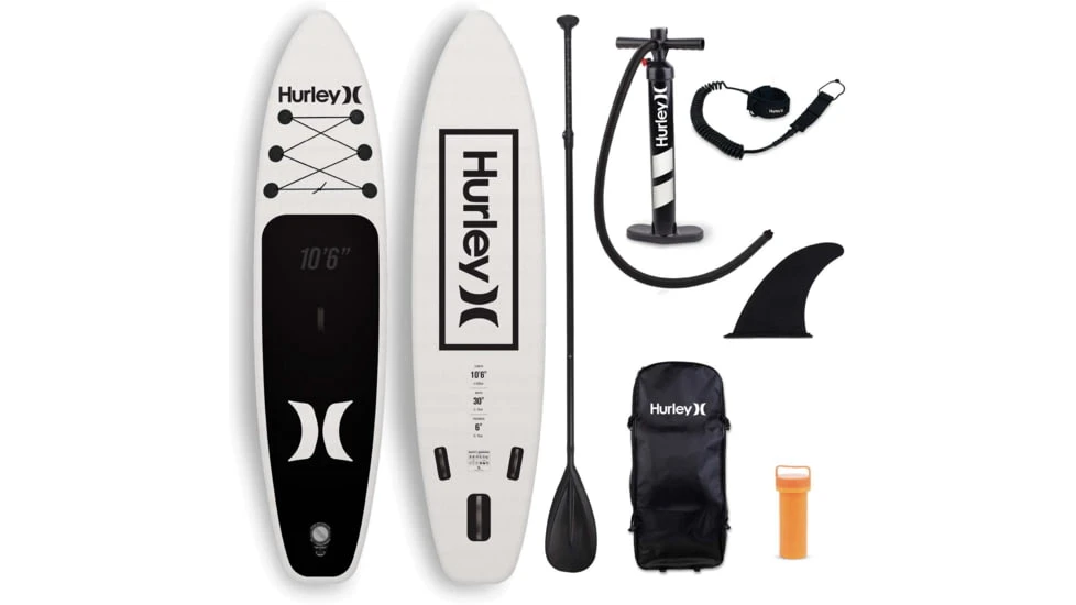 HURLEY One And Only Inflatable Paddle Board Set 3 HURLEY One And Only Inflatable Paddle Board Set
