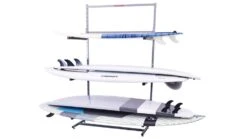 Malone Auto Racks FS Rack 6 Plus SUP Storage Rack -Scotty || Airhead || Astral Sales Store opplanet malone fs rack 6 plus sup self standing storage rack mpg338 av 11