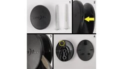 Nite Ize Gear Tie Mounting Dock -Scotty || Airhead || Astral Sales Store opplanet nite ize gear tie mounting dock pack of 4 small glps 01 4r7 usage 1