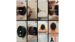 Nite Ize Gear Tie Mounting Dock -Scotty || Airhead || Astral Sales Store opplanet nite ize gear tie mounting dock pack of 4 small glps 01 4r7 usage 2