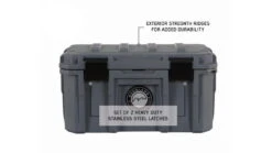 Overland Vehicle Systems D.B.S. Dry Box -Scotty || Airhead || Astral Sales Store opplanet overland vehicle systems d b s dry box w wheels drain and bottle opener dark grey 53 qt 40100001 av 3