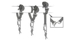 Petzl Connexion Vario Strap -Scotty || Airhead || Astral Sales Store opplanet petzl connexion vario anchor 200 400 cm g011aa01 usage 1