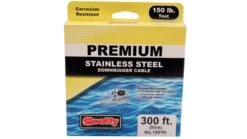 Scotty 1000K Premium SS Downrigger Cable W/Terminal Kit -Scotty || Airhead || Astral Sales Store opplanet scotty premium ss downrigger cable w terminal kit 300ft spool 1001k