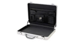 TZ Case AC66 Slim Line Style Molded Aluminum Attache Cases -Scotty || Airhead || Astral Sales Store opplanet tz case ac66 molded aluminum attache case 18x13x4in silver ac 66s av 1