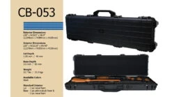 TZ Case Cape Buffalo Waterproof Utility Case, Extra Large 53x15x6.5in -Scotty || Airhead || Astral Sales Store opplanet tz case cape buffalo water resistant utility case black 53in x 15in x 6 5in cb 053 b usage 1