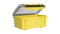 UW Kinetics 408 Ultra Box -Scotty || Airhead || Astral Sales Store opplanet underwater kinetics case 408 clear view lid pouch padded liner yellow