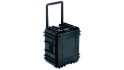 UW Kinetics 1422 Transit Case Dry Box With Wheels, Black